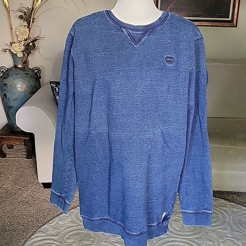 Banks Journal Women's Organic Cotton Distressed Sweatshirt Size XL